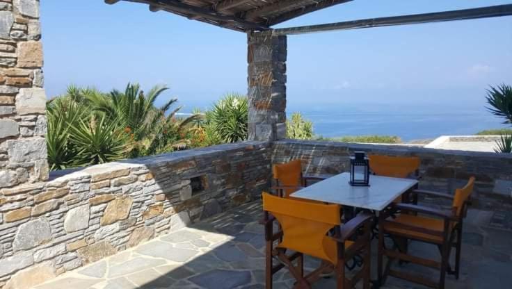 Syros Apartments Suites Chryssonisos Kíni Kültér fotó