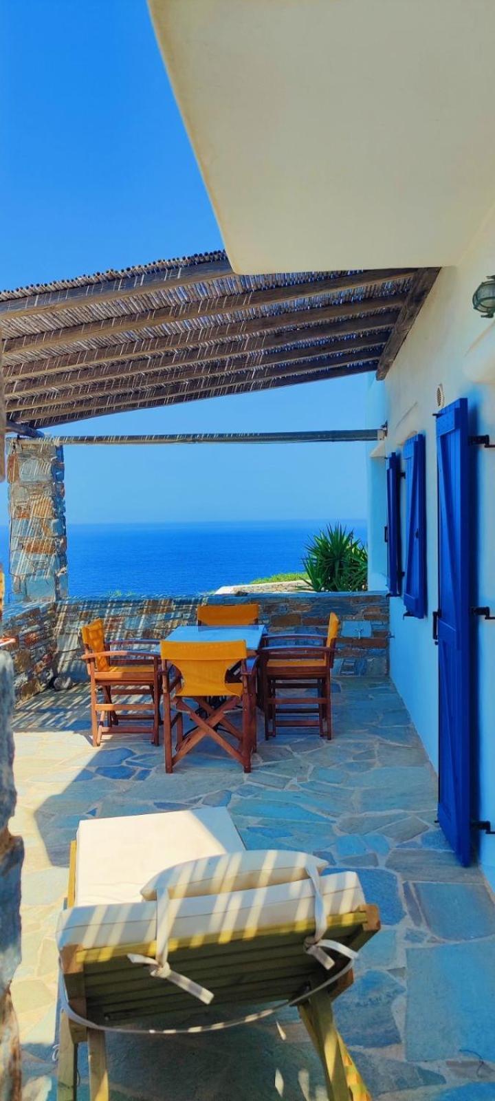 Syros Apartments Suites Chryssonisos Kíni Kültér fotó