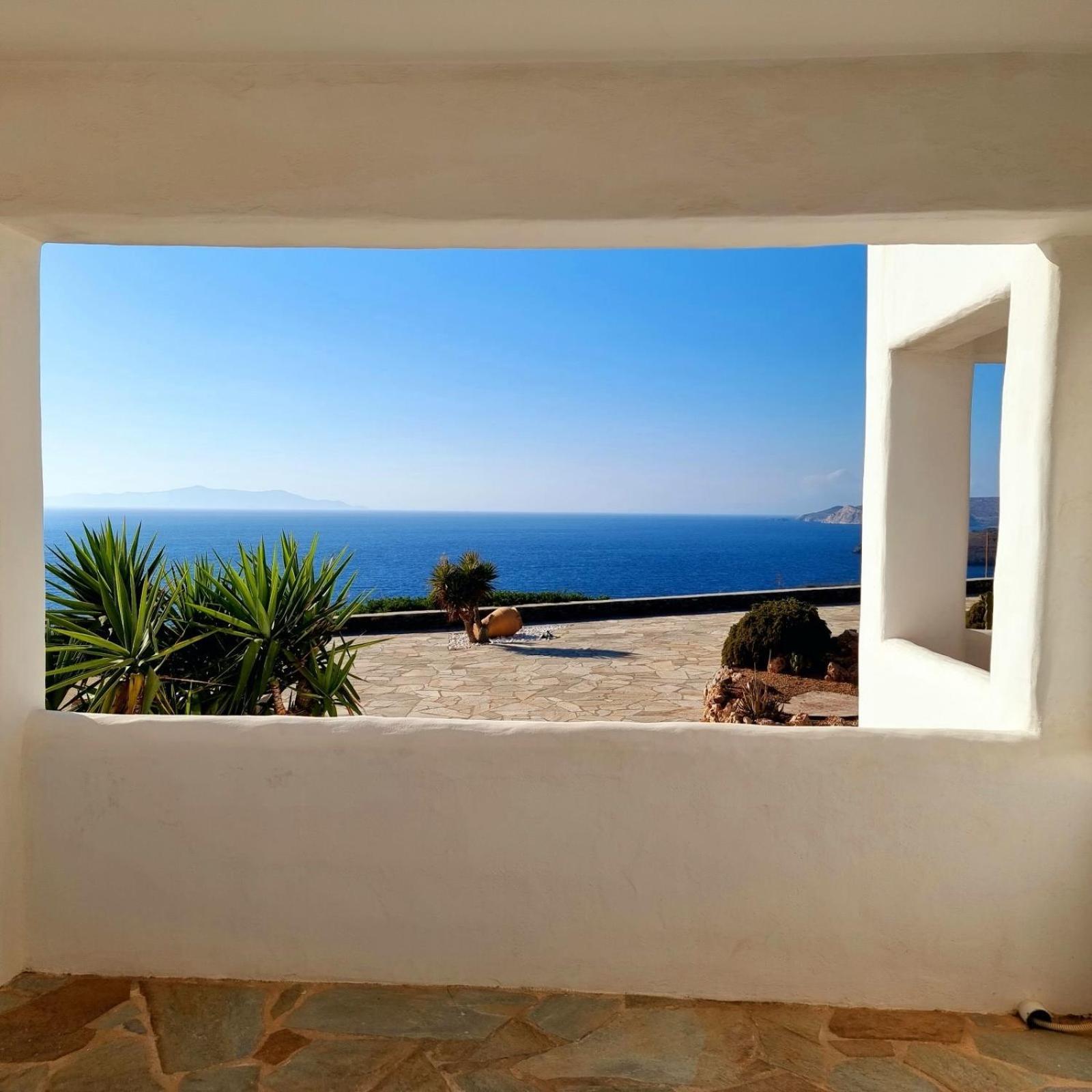 Syros Apartments Suites Chryssonisos Kíni Kültér fotó