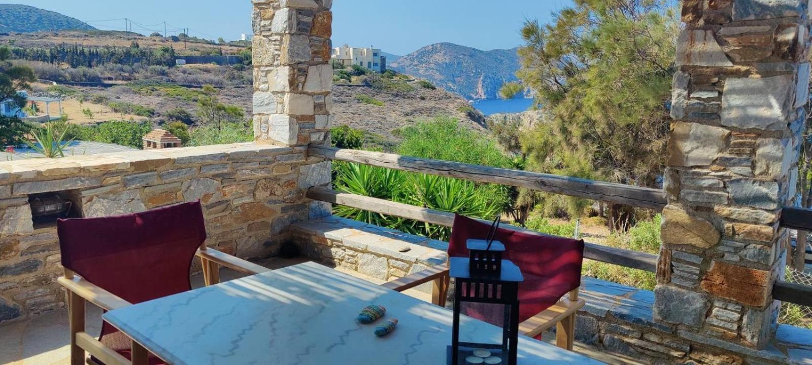 Syros Apartments Suites Chryssonisos Kíni Kültér fotó