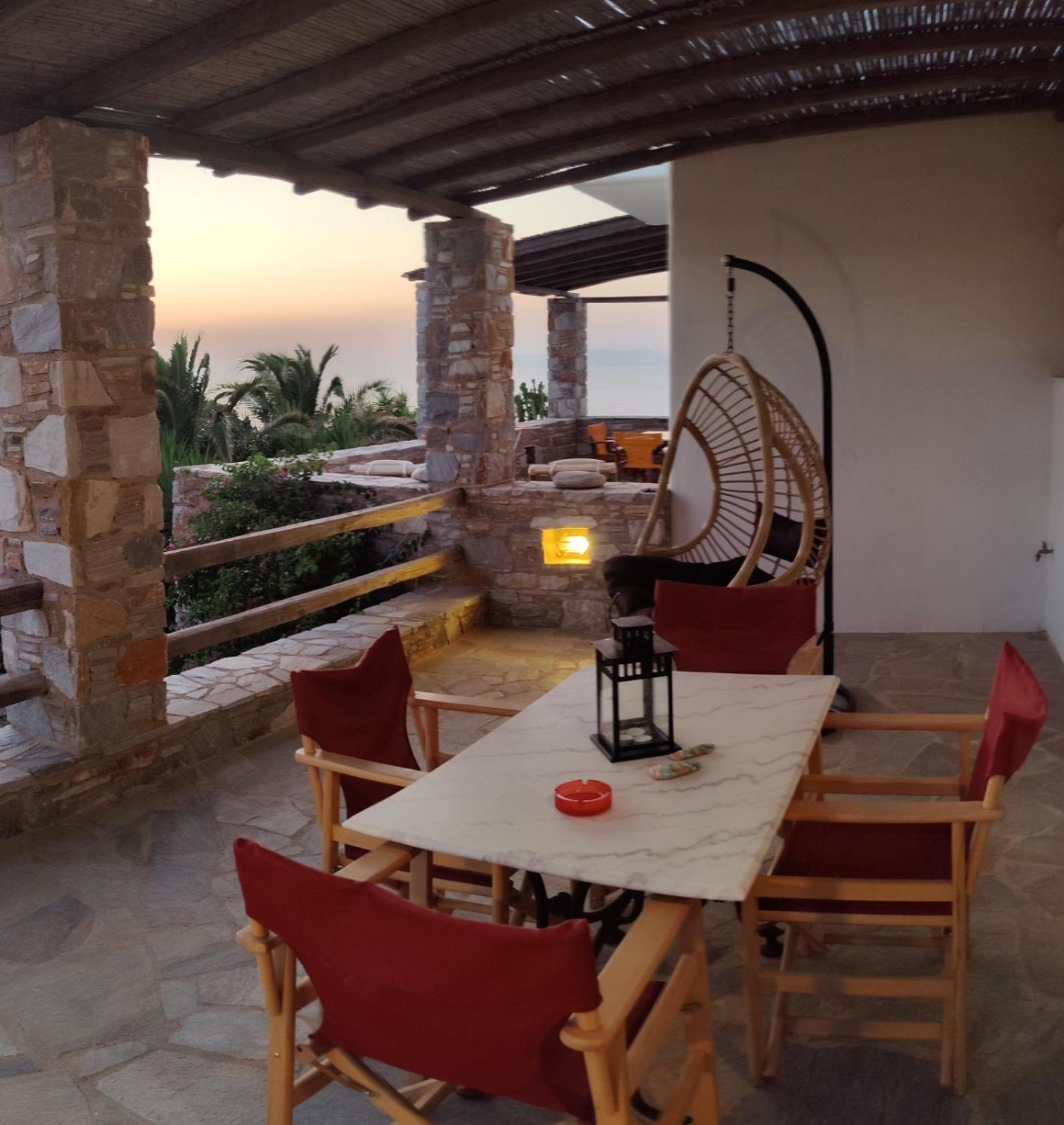 Syros Apartments Suites Chryssonisos Kíni Kültér fotó