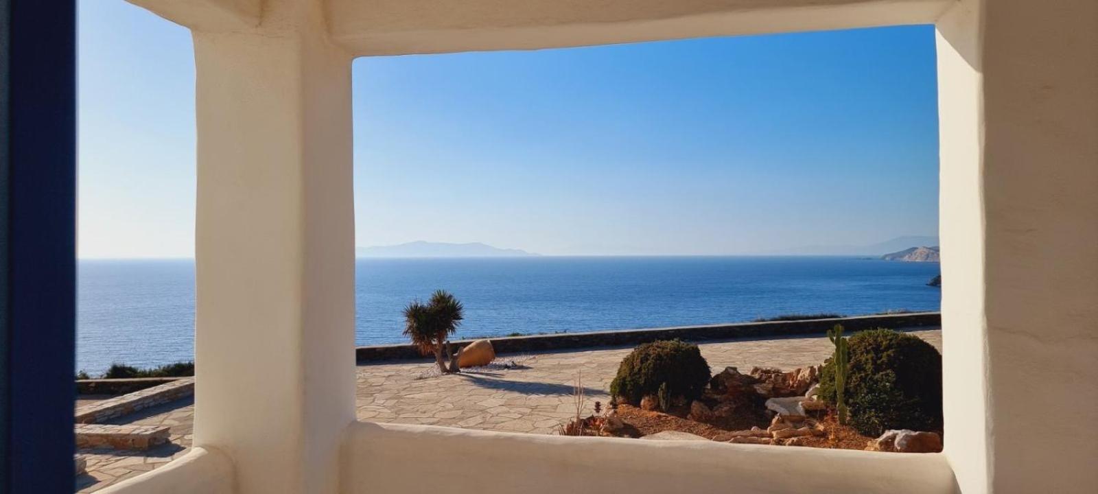 Syros Apartments Suites Chryssonisos Kíni Kültér fotó