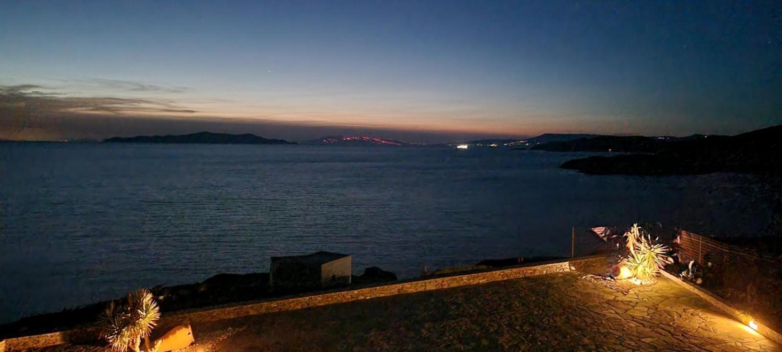 Syros Apartments Suites Chryssonisos Kíni Kültér fotó