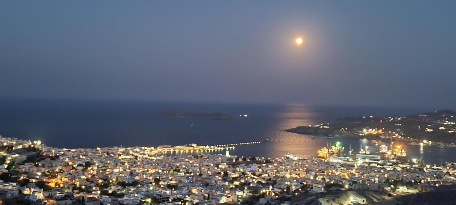 Syros Apartments Suites Chryssonisos Kíni Kültér fotó