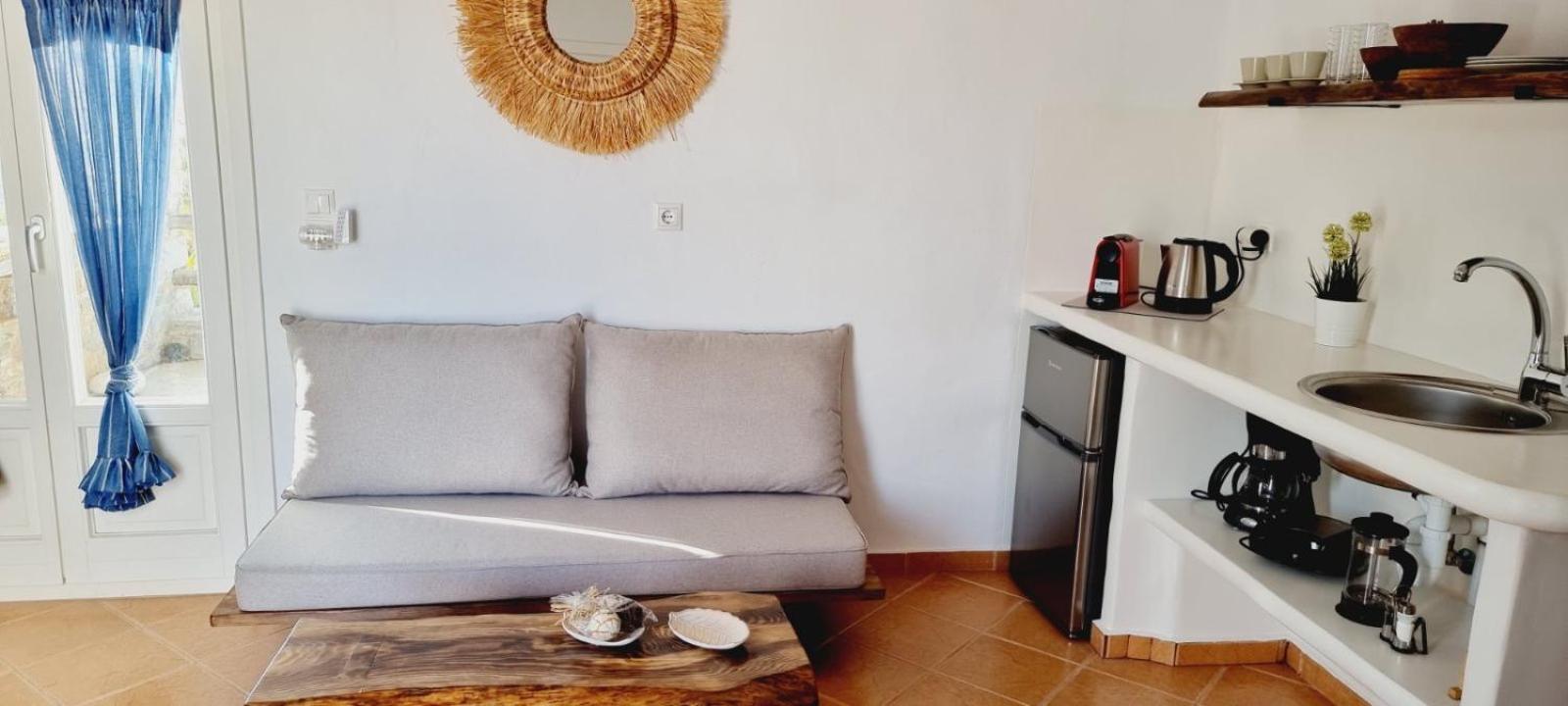 Syros Apartments Suites Chryssonisos Kíni Kültér fotó