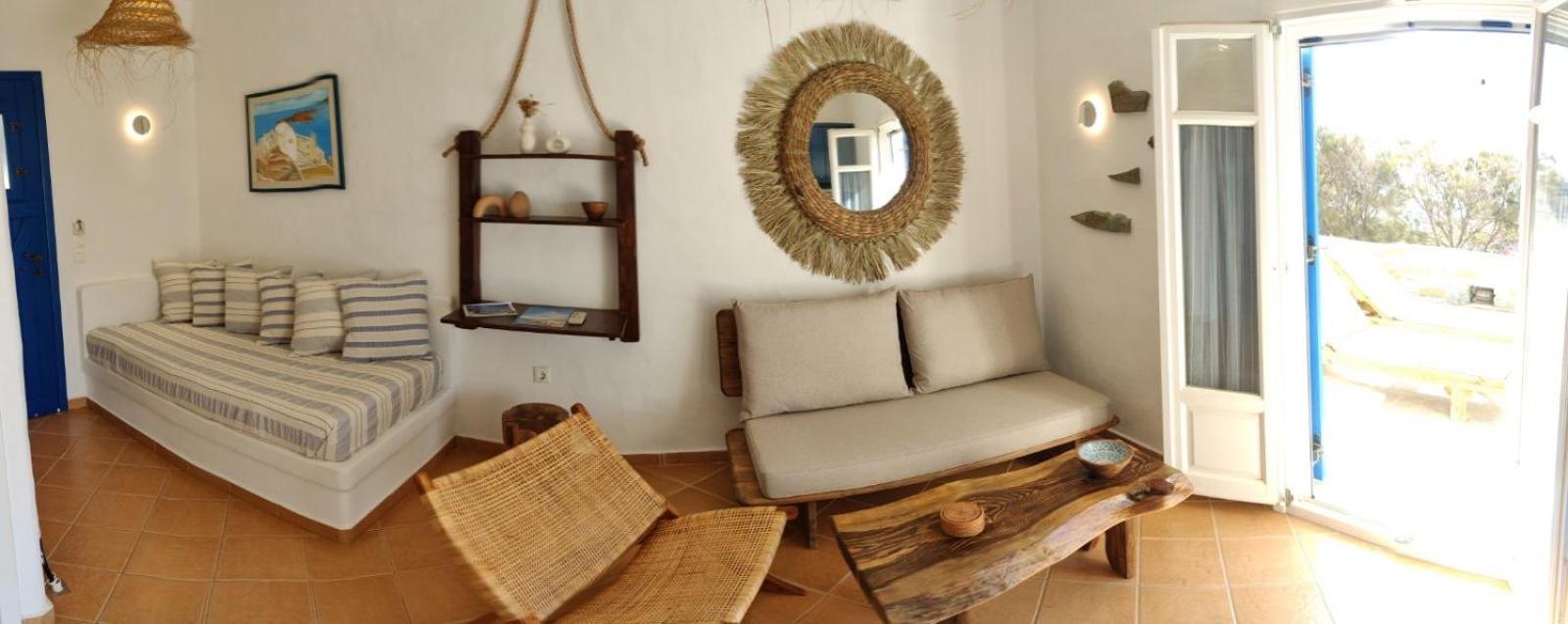 Syros Apartments Suites Chryssonisos Kíni Kültér fotó
